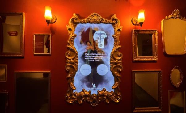Interactive magic mirror